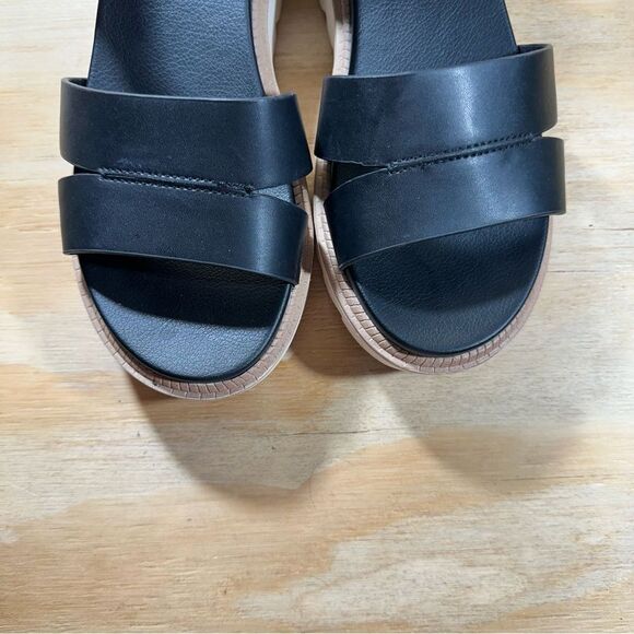 MIA Black Platform Sandals Women’s Size 6.5 - Picture 5 of 8